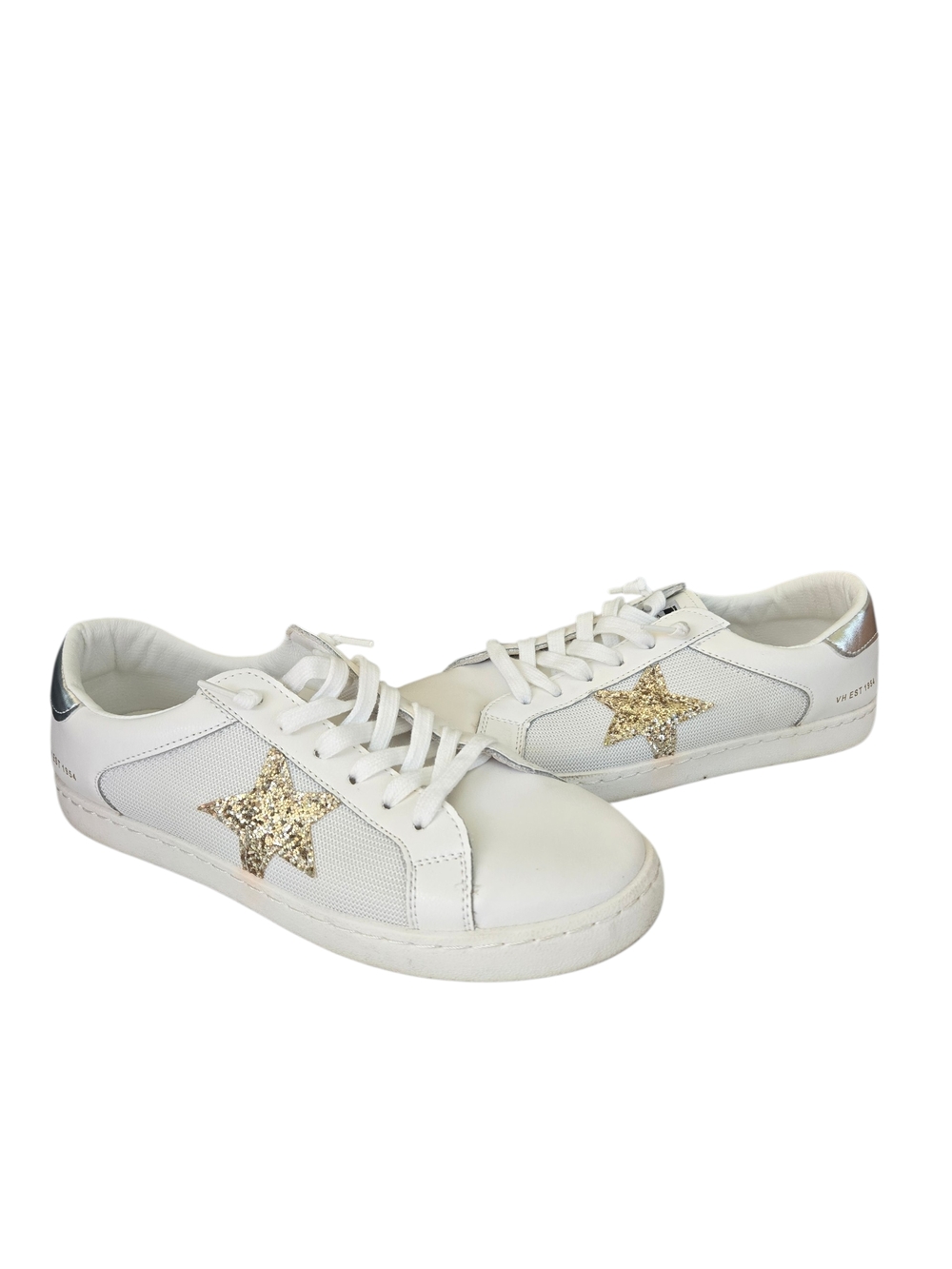 Vintage Havana White Mesh Glitter Pop Women's Sneaker
